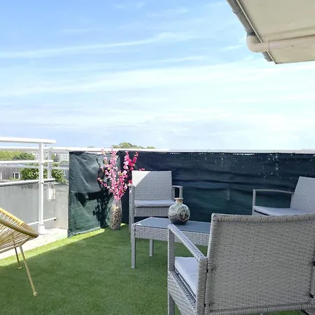 Le Rooftop - Terrasse - Parking - Piscine Caen