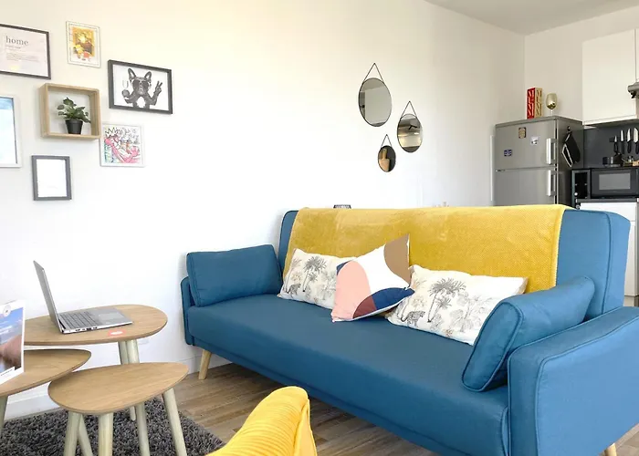 Le Rooftop - Terrasse - Parking - Piscine Апартаменты Кан