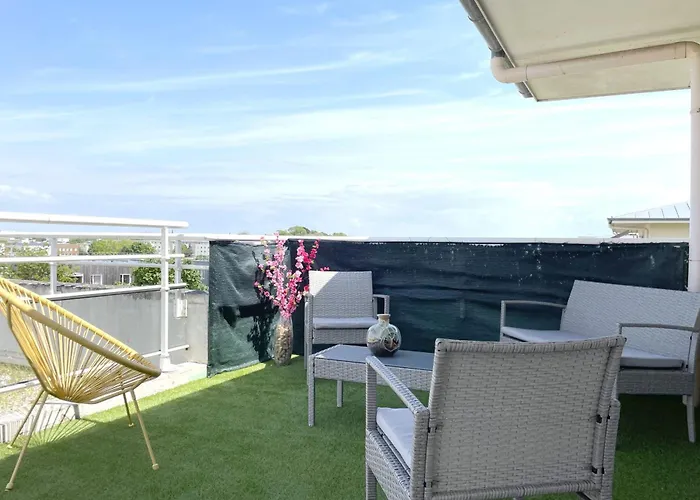 Le Rooftop - Terrasse - Parking - Piscine Кан